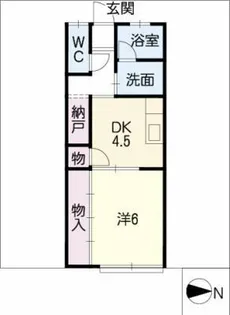 ヒューマンポートαⅠ【2階】の間取り