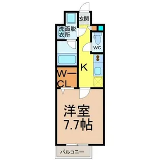 ソレアード【5階】の間取り