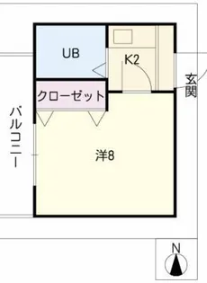 シャンピアボアール【2階】の間取り