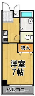 ファンテンテール【4階】の間取り