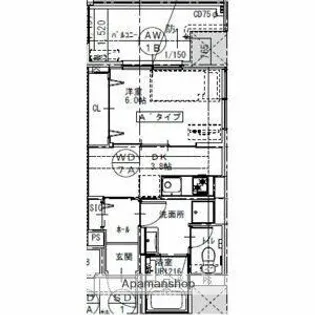 さくらHills ROKUBAN Platinum Residence【13階】の間取り