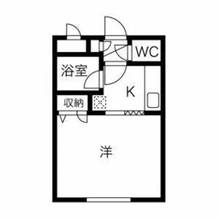 アメニティハイム【402号室】の間取り