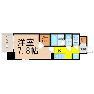 ブランシエスタ泉【2階】の間取り
