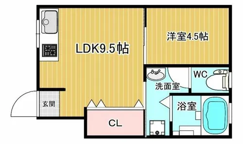 コーポシオツ【2階】の間取り