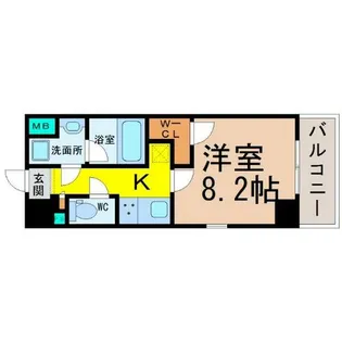 イーハトーブ大曽根【8階】の間取り