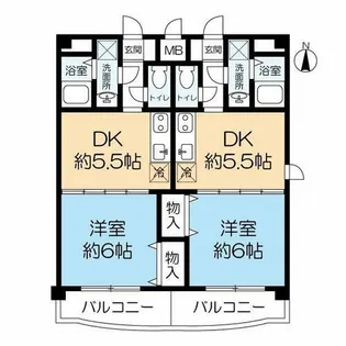 Grazie里【2階】の間取り