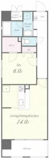 Ocean松屋町【2階】の間取り