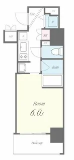 セイワパレス玉造駅上【12階】の間取り