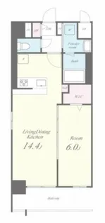 ディアコートオリヴィエ【4階】の間取り