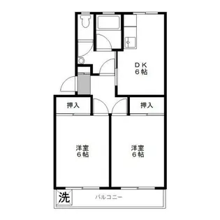 森山ビル【207号室】の間取り