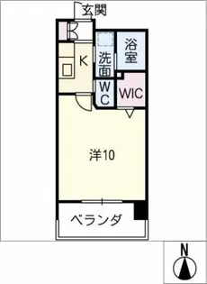 La Vita Nagoya【5階】の間取り