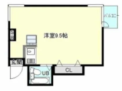 サンコート21【303号室】の間取り
