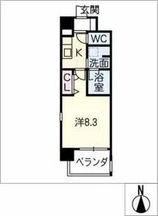 ARエステート【5階】の間取り