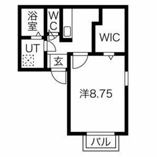 ヴィオール【2階】の間取り