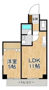 アール・ツー・コート【6階】の間取り