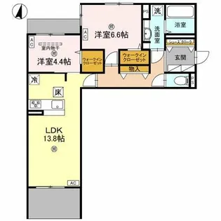 TORISIA Reve【3階】の間取り