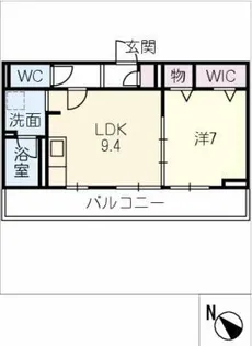ウィステリア【3階】の間取り