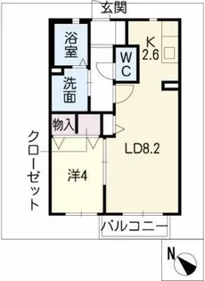 ステラ・ナルオ【2階】の間取り