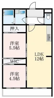 大阪府堺市中区深井沢町【マンション】の間取り