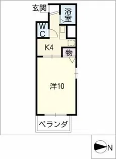 ドルフ庄内通【5階】の間取り