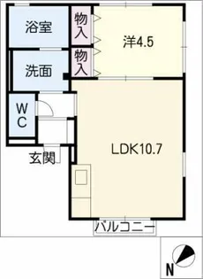Luz del sol【2階】の間取り