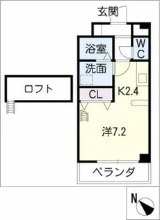 リーベンヒルズⅡ【3階】の間取り