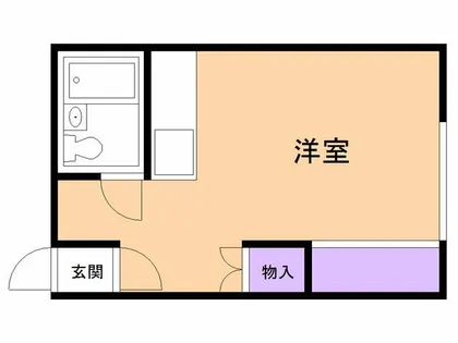 グランドール中央【202号室】の間取り