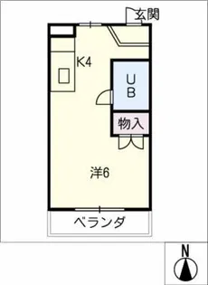 メゾン英【3階】の間取り