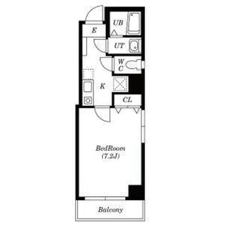 京屋ビル【303号室】の間取り