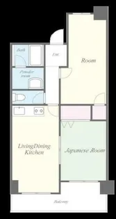 ブリージェ姫路【5階】の間取り