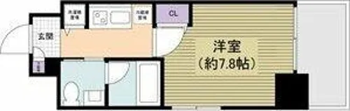 aLATO丸の内(旧レジディア丸の内)【13階】の間取り