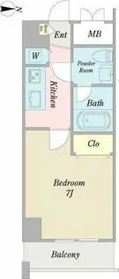 プロシード金山【2階】の間取り