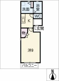 グラシアス【1階】の間取り
