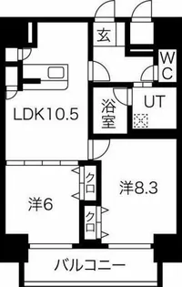 さくらHills ARAKO【12階】の間取り