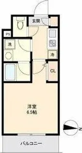 CAVANA新栄(旧ディアレイシャス新栄)【6階】の間取り