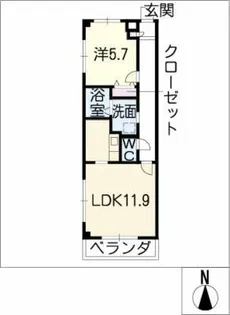 Surry-MA【2階】の間取り