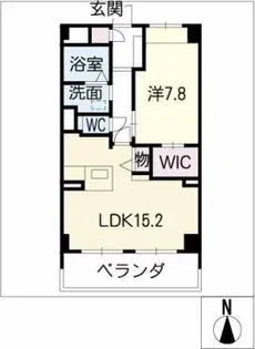 フィールドレジデンス【3階】の間取り