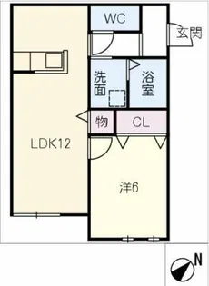 仮)BOGYBASEⅡ【1階】の間取り