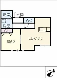 仮)BOGYBASEⅡ【1階】の間取り