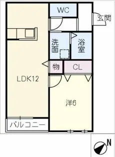 仮)BOGYBASEⅡ【2階】の間取り