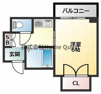 エンゼルハイツ小阪本町【4階】の間取り