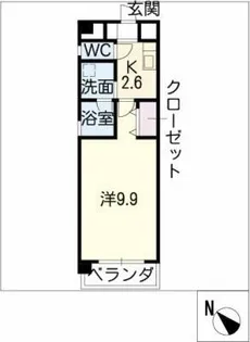 エスタシオンローマ【2階】の間取り