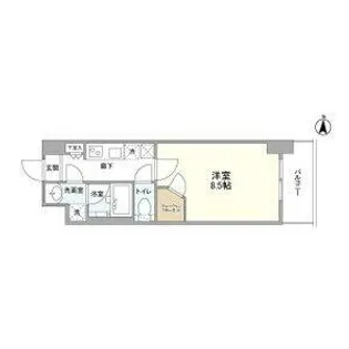 ゼスタレジデンス桜山【6階】の間取り