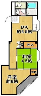 ファーストマンション【4階】の間取り