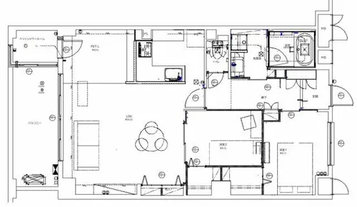 グレースコートシーダバレー【4階】の間取り