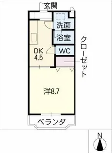 エスポワール【2階】の間取り