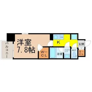 ブランシエスタ泉【11階】の間取り