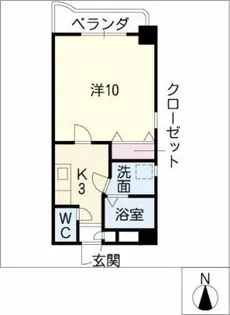 FREA御器所【2階】の間取り