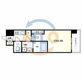 S-RESIDENCE城東SEVER【3階】の間取り