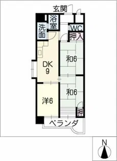 幸村ビル【5階】の間取り